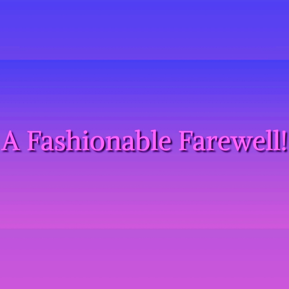 A goodbye Sale!!!